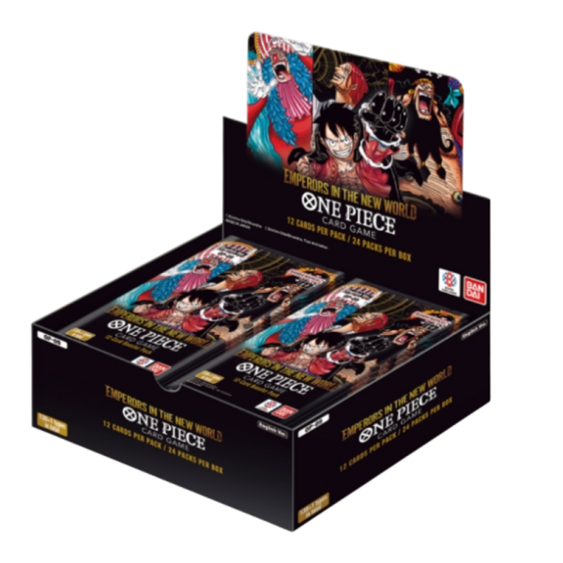 The Four Emperors (OP-09) - One Piece Card Game - Booster Display - Englisch (24 Booster à 12 Karten)