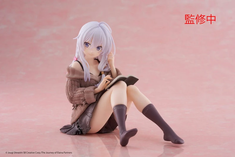 Elaina - Wandering Witch: The Journey of Elaina - Desktop Cute Figure - Casual Clothes Ver. - Taito Prize
