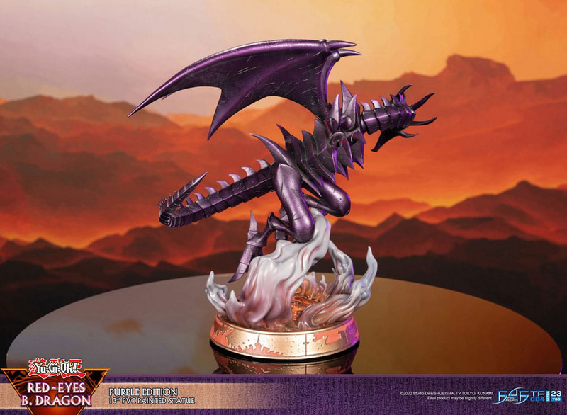 Red-Eyes B. Dragon - Yu-Gi-Oh! - Purple Colour - First 4 Figures