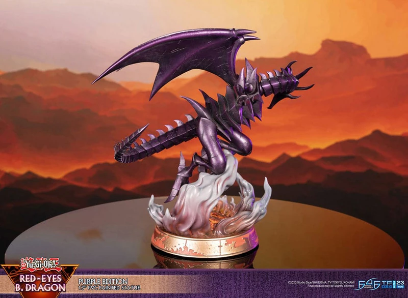 Red-Eyes B. Dragon - Yu-Gi-Oh! - Purple Colour - First 4 Figures