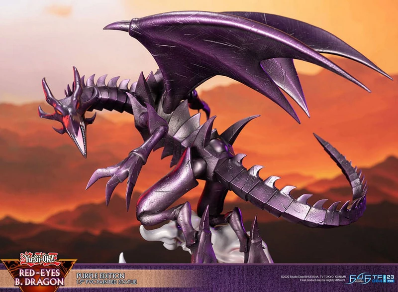 Red-Eyes B. Dragon - Yu-Gi-Oh! - Purple Colour - First 4 Figures