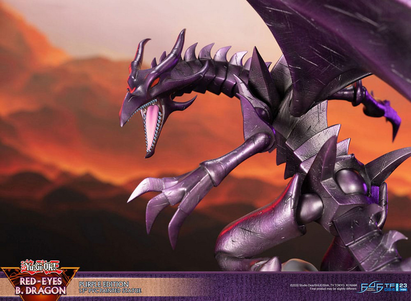 Red-Eyes B. Dragon - Yu-Gi-Oh! - Purple Colour - First 4 Figures