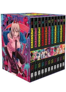 Chainsaw Man - Egmont - Band 1-11 mit Schuber