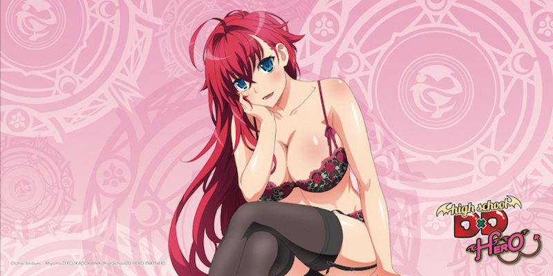 Highschool DxD - Rias - XXL Mousepad (80 x 40cm) 