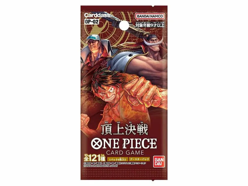 Paramount War (OP-02) - One Piece Card Game - Booster - JPN