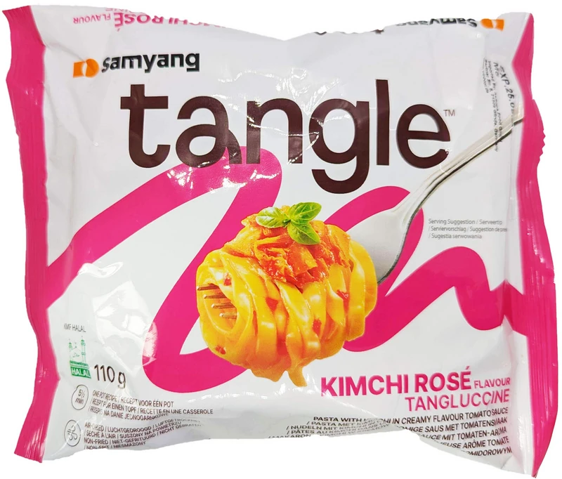 Instant-Nudeln - Tangle - Kimchi Rose - von SamYang