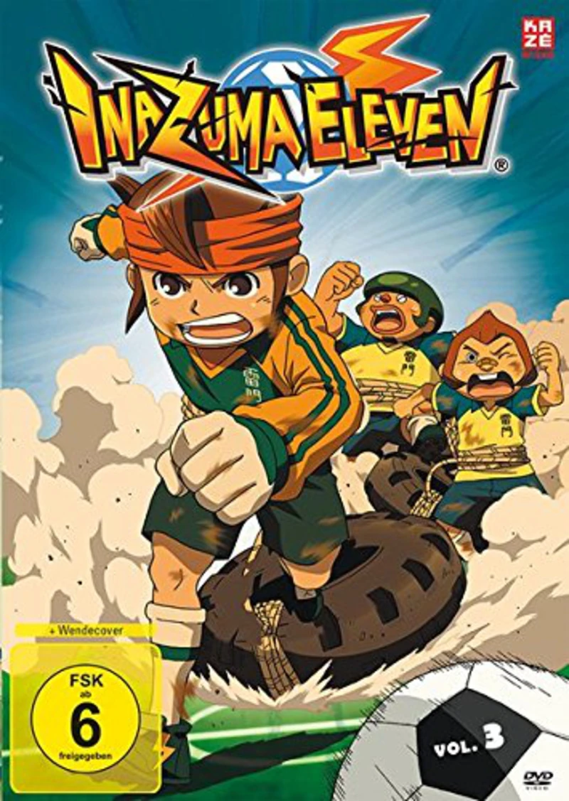 Inazuma Eleven - Vol. 1 bis 4 - Komplett - DVD