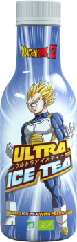 Bio Ice Tea - Pfirsich - Limitierte Vegeta Dragonball Z Version von ULTRA ICE TEA (Inklusive 25 Cent Pfand) [EINWEG]