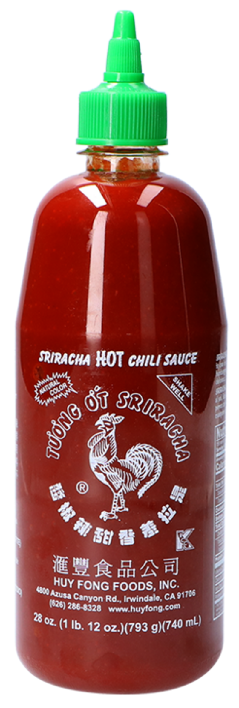 Sriracha Chilisauce, scharf von Huy Fong [793g]