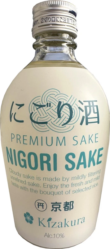 Japanischer Sake aus Kyoto - Original (trüb, ungefiltert) [EINWEG]