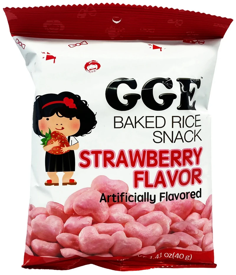 Gebackener Erdbeer Reissnack von GGE
