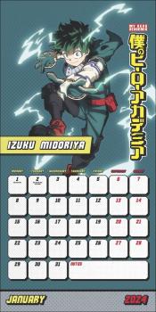 My Hero Academia Kalender 2024