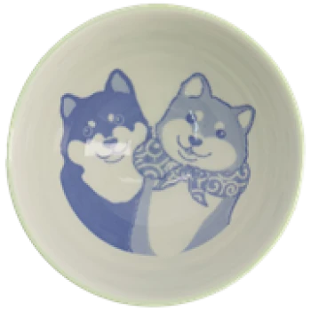 Kawaii Bowl / Schale für Reis - Shiba Grün von TOKYO Design Studio (350ml)