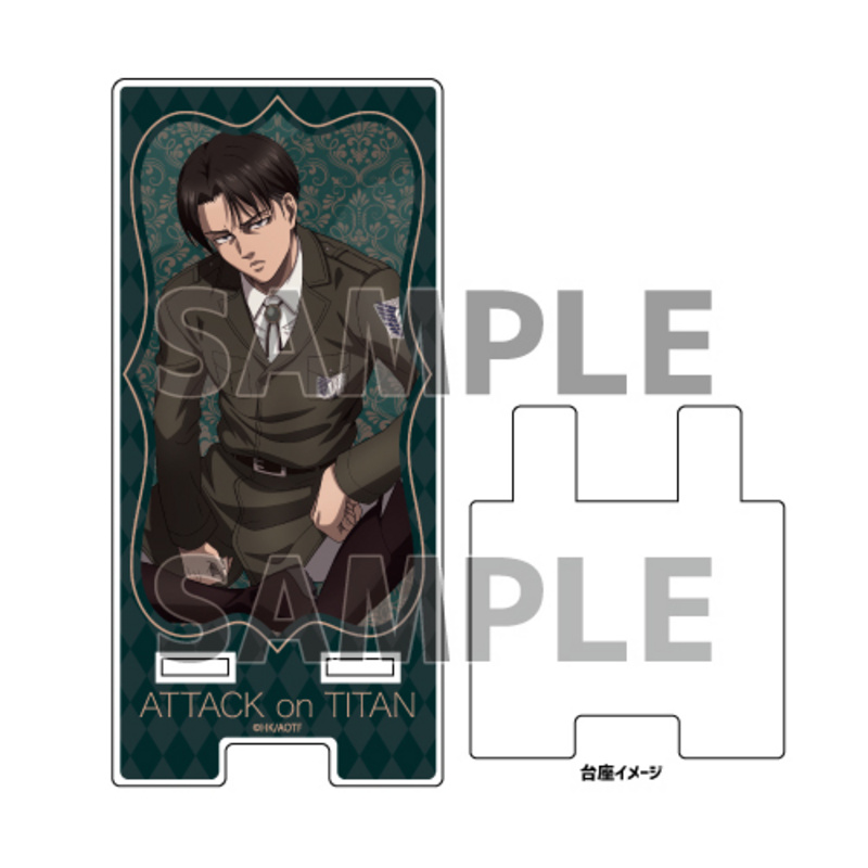 Levi Ackerman (Sitting Version) - Attack on Titan - Acryl Smartphone Halter - A3