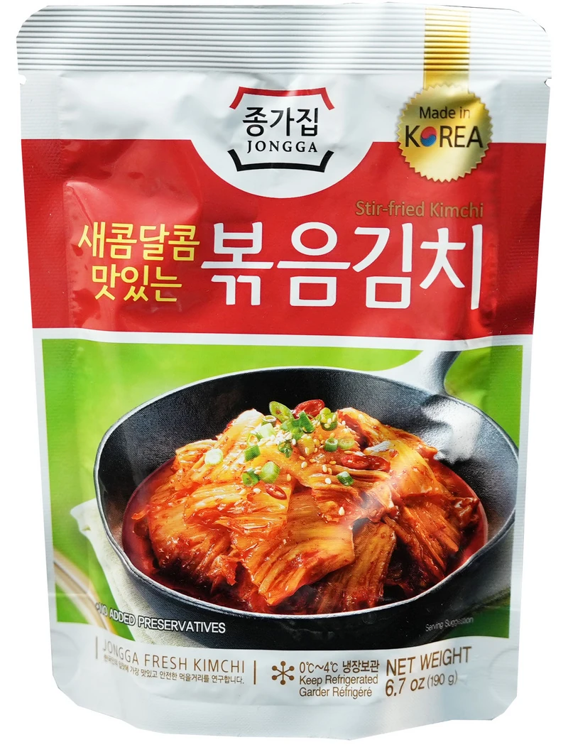 Echtes geröstetes koreanisches Kimchi (Großer Beutel) von Jongga