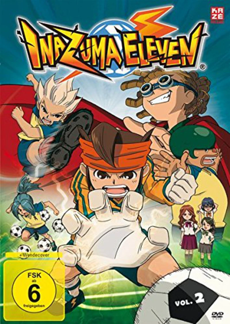 Inazuma Eleven - Vol. 1 bis 4 - Komplett - DVD