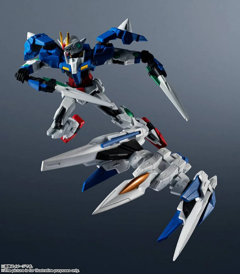 GN-0000+GNR-010 00 Raiser aus Gundam 00 von Tamashii Nations