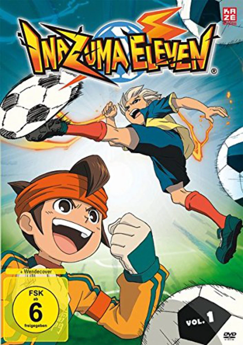 Inazuma Eleven - Vol. 1 bis 4 - Komplett - DVD