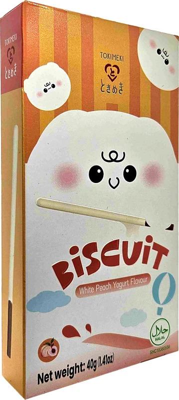 Kawaii Keks Sticks - Pfirsich - Joghurt von Tokimeki