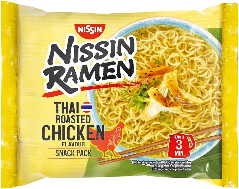 Instant-Nudeln - NISSIN RAMEN - Thai rosted Chicken