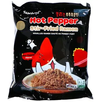 Instant-Nudeln - Gebratener Pfeffer-Ramen von SamYang