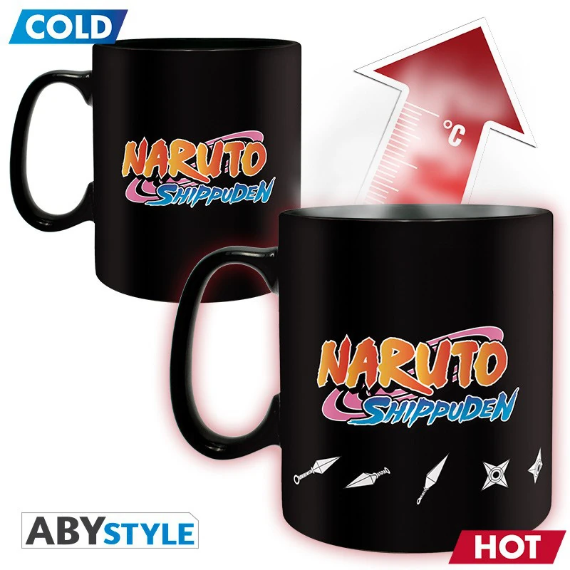 Schattendoppelgänger - Naruto Shippuden - Hot & Cold - 460 ml Farbwechseltasse von ABYStyle