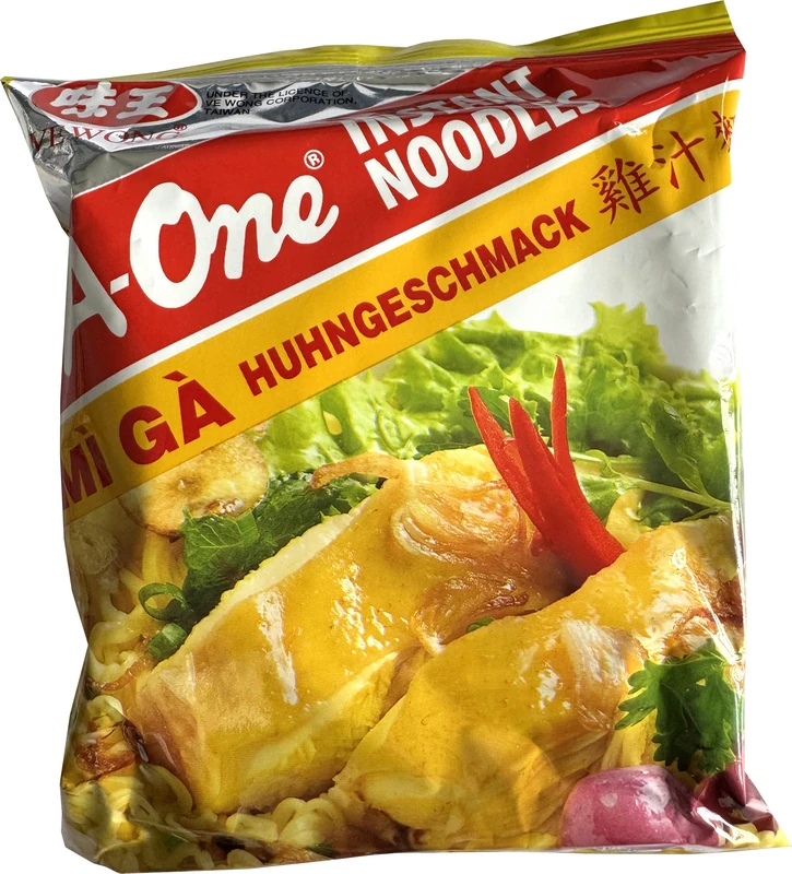 Instant-Nudeln mit Huhn von A-ONE