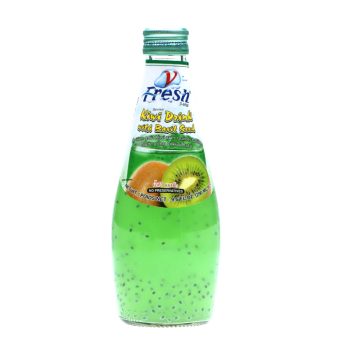AnimeFanShop.DE - Kiwi Drink mit Basilikum Samen von V Fresh [EINWEG]