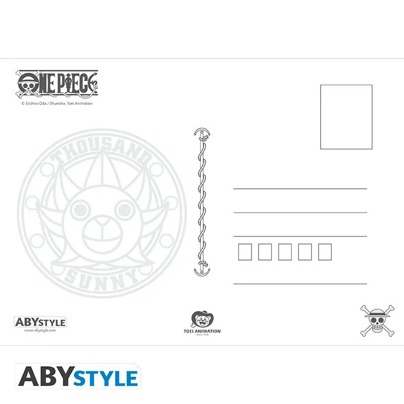 One Piece - 5 Postkarten (14,8 x 10,5 cm) - Wanted Set 2 - AbyStyle