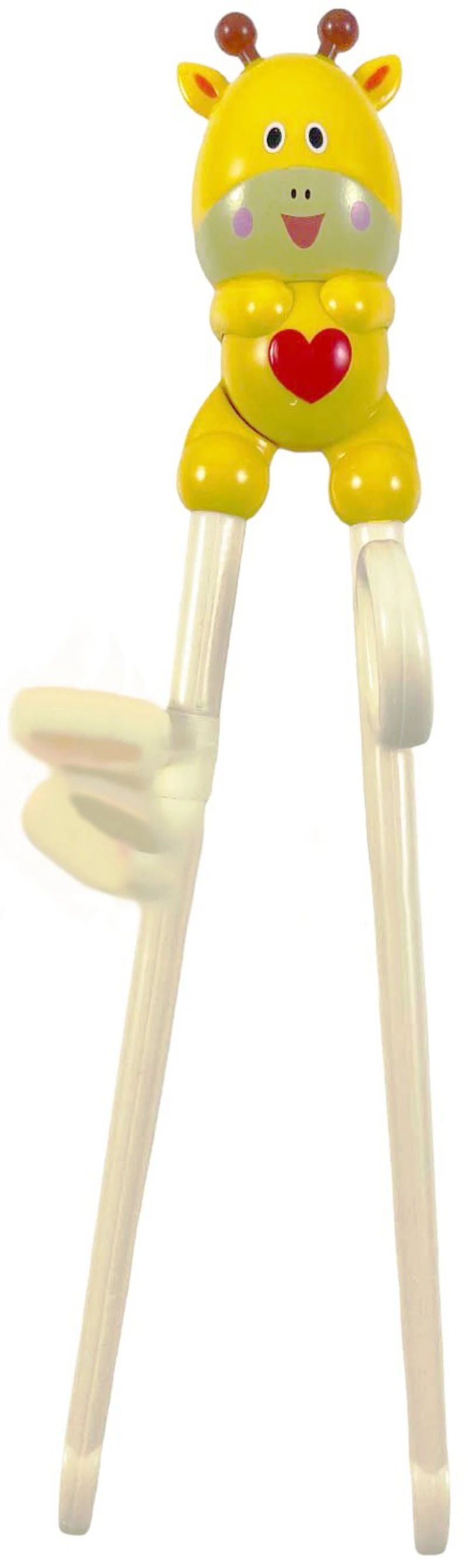 Kinder Essstäbchen Giraffe Gelb