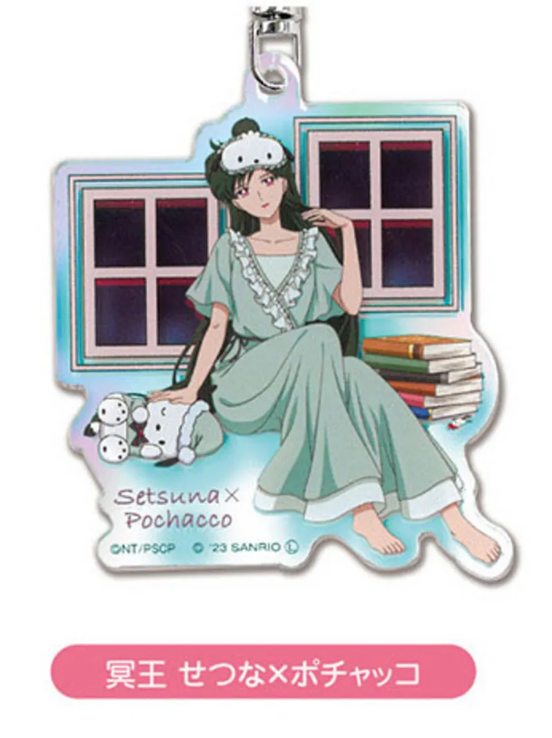 Setsuna Meio x Pochacco - Acrylanhänger - Sailor Moon x Sanrio Characters Aurora TYPE 09