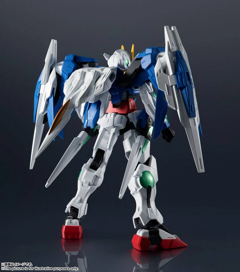 GN-0000+GNR-010 00 Raiser aus Gundam 00 von Tamashii Nations