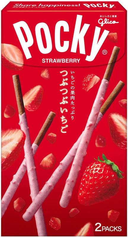 Pocky - Schoko Joghurt Erdbeere - Doppelpack von GLICO