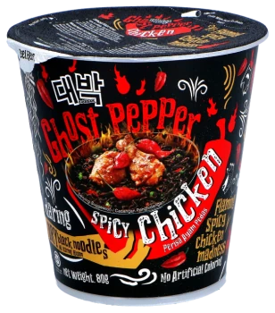 Cup-Nudeln - Ghost Pepper Spicy Chicken von Daebak