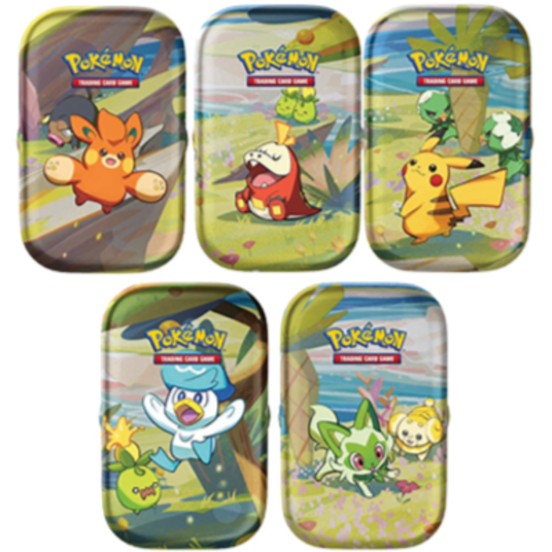 Lucky Box - Pokemon TCG - Mini Tin Box - Karmesin & Purpur: Paldea Freunde (deutsch) - DE