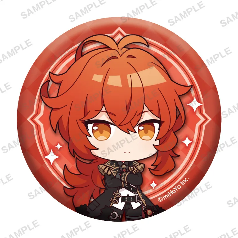 Lucky Box - Genshin Impact - Buttons (Capsule Can Badge) - Bushiroad