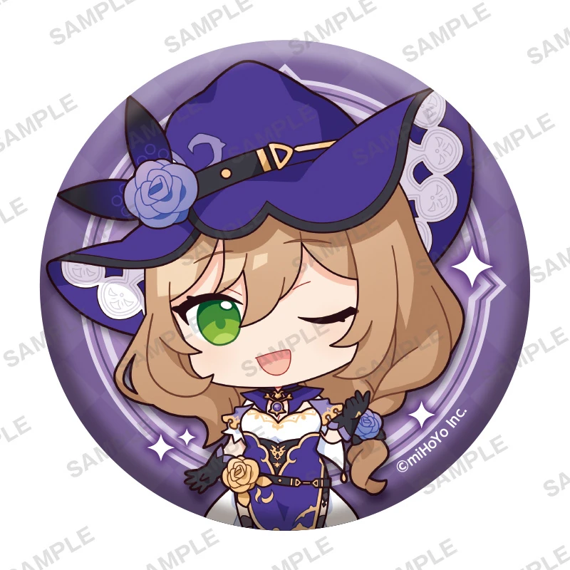 Lucky Box - Genshin Impact - Buttons (Capsule Can Badge) - Bushiroad