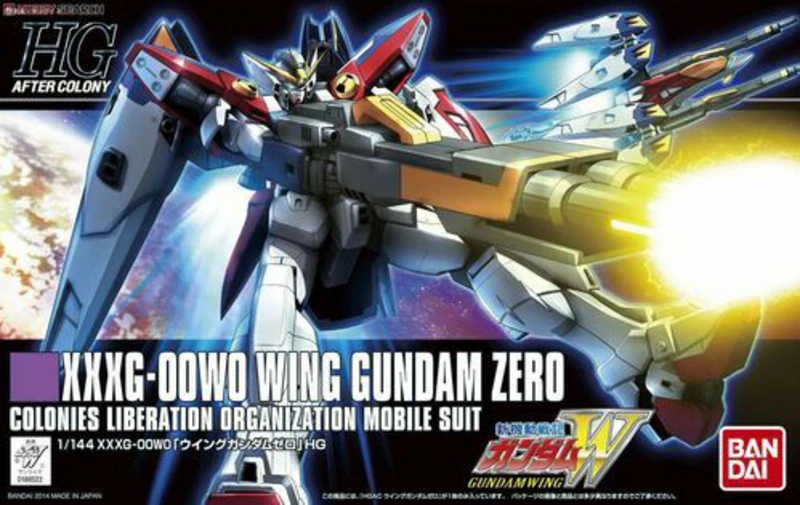 XXXG-00W0 Wing Gundam Zero - Gundam Wing - HG 1/144 - Modelkit - Bandai Spirits