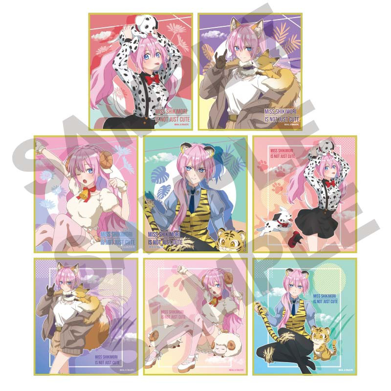 Lucky Box - Miss Shikimori Is Not Just Cute - Trading Mini Shikishi (Animal Version) - Crux