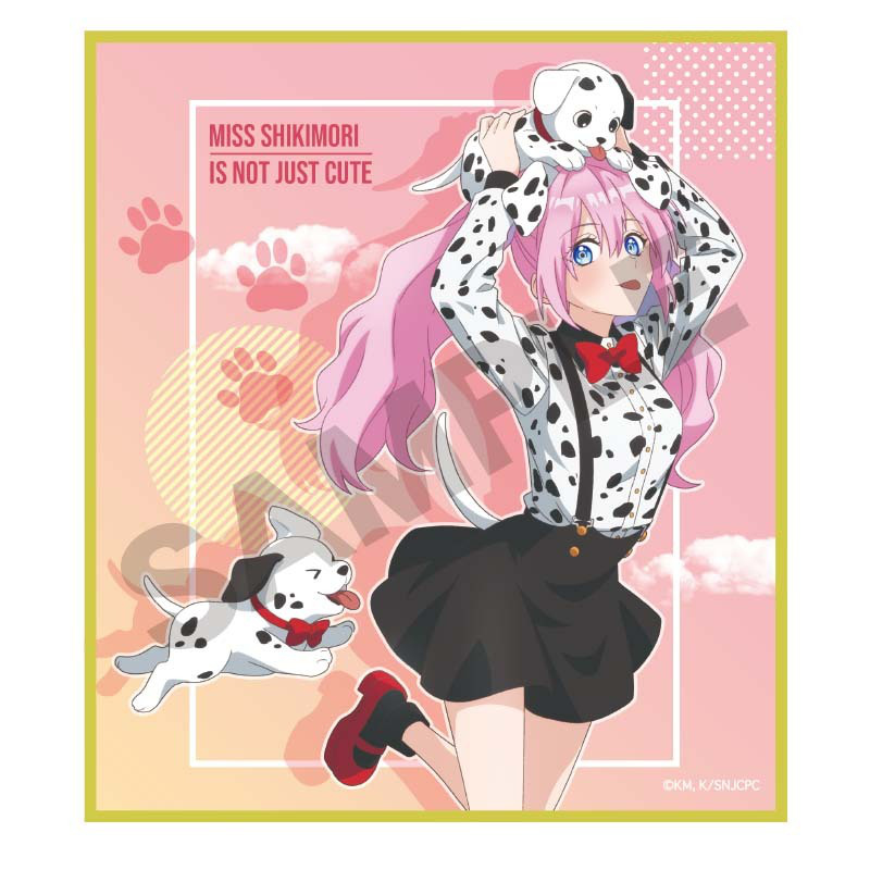Lucky Box - Miss Shikimori Is Not Just Cute - Trading Mini Shikishi (Animal Version) - Crux