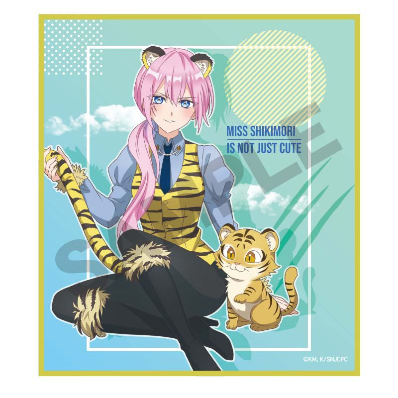 Lucky Box - Miss Shikimori Is Not Just Cute - Trading Mini Shikishi (Animal Version) - Crux