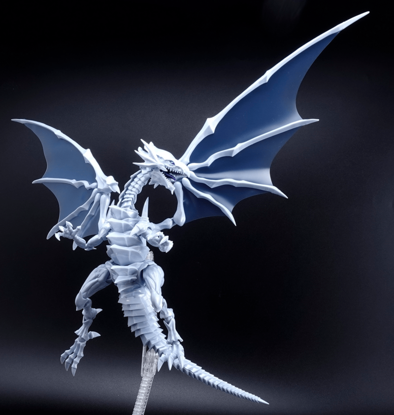 Weißer Drache mit eiskaltem Blick - Yu-Gi-Oh! Figure-rise Standard Amplified Model Kit - Bandai Spirits