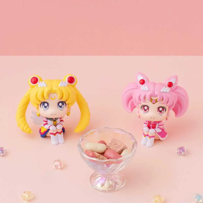 Eternal Sailor Moon & Eternal Sailor Chibi Moon - Cosmos Edition - Sailor Moon Look Up - Megahouse