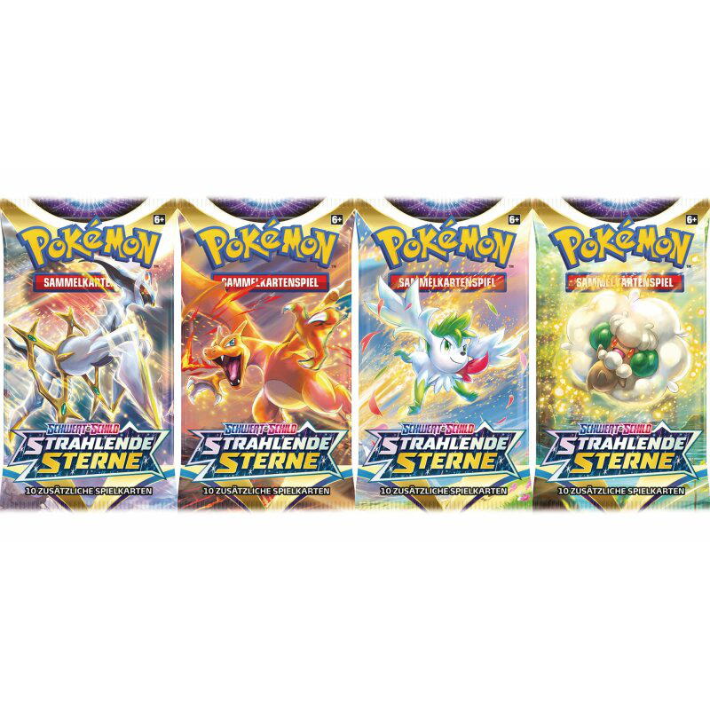 Pokemon TCG - Strahlende Sterne - Schwert und Schild Booster - DE
