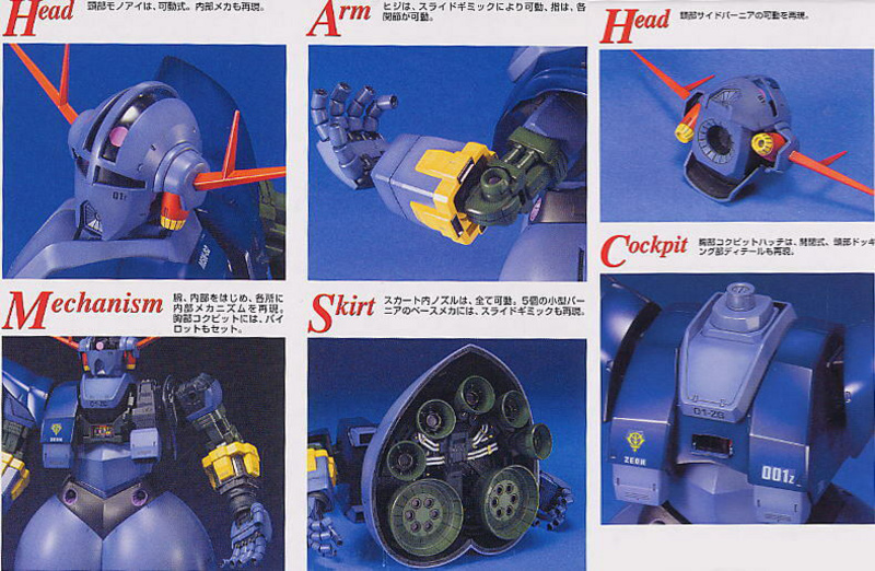 MSN-02 Zeong - MG / Master Grade - Modelkit - Mobile Suit Gundam / Kidou Senshi Gundam - Bandai Spirits
