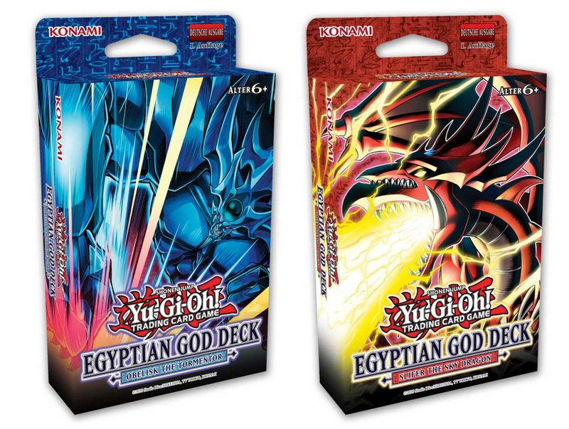 Yu-Gi-Oh! - Egyptian God Deck- Obelisk the Tormentor/ Slifer the Sky Dragon - deutsch