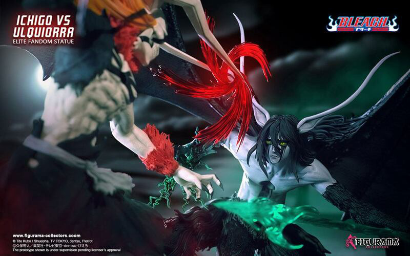 Ichigo vs Ulquiorra - Bleach Elite Fandom Diorama - Figurama Collectors