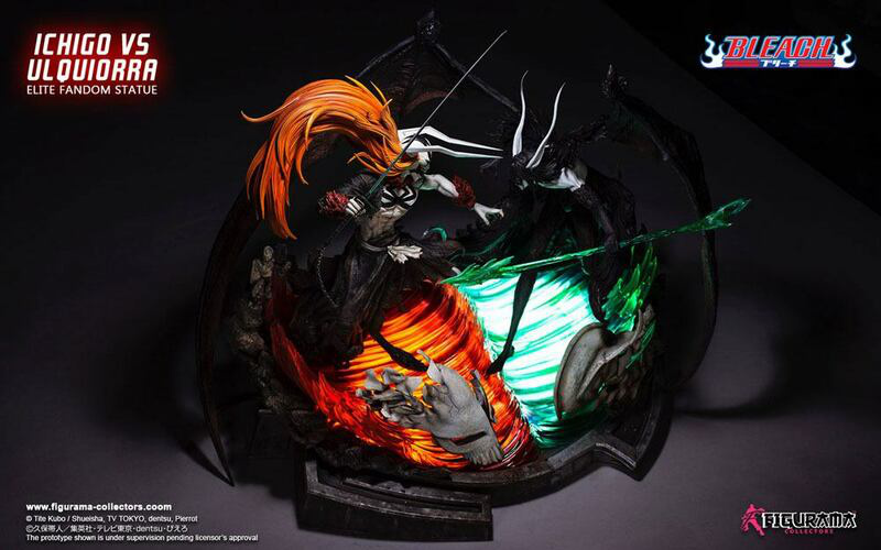 Ichigo vs Ulquiorra - Bleach Elite Fandom Diorama - Figurama Collectors
