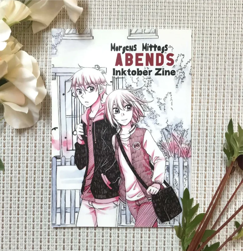 Illustriertes Kunstbuch: Morgens Mittags Abends Zine (2017) - nayght-tsuki - Einzelband