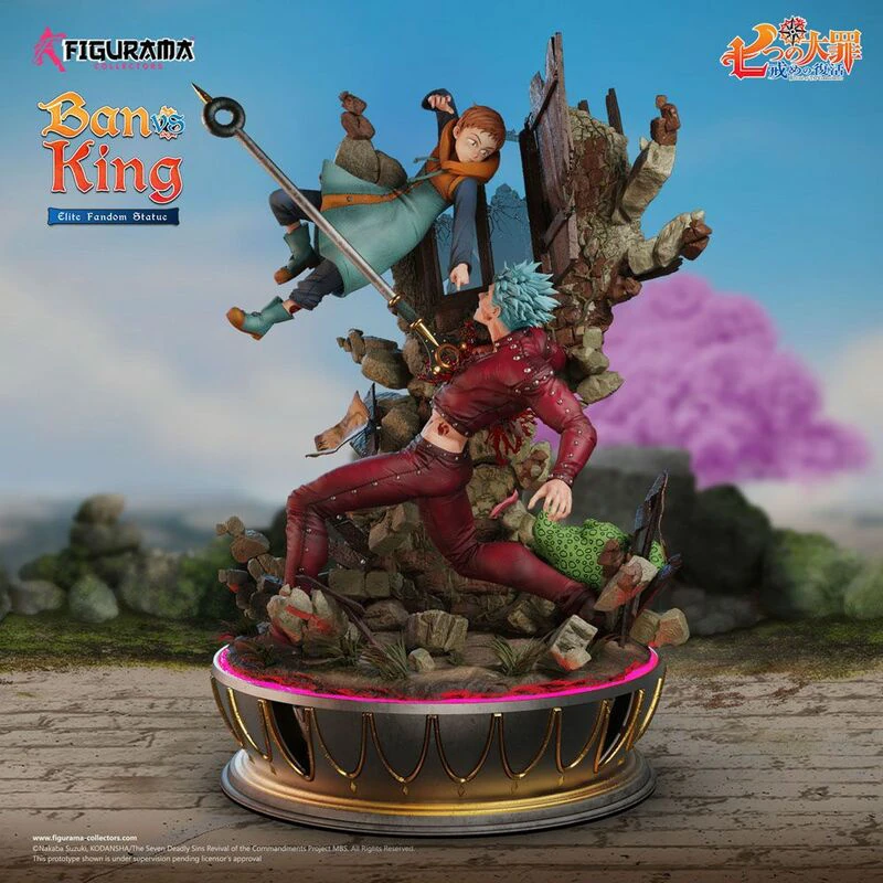 Ban vs King - Seven Deadly Sins Elite Fandom Diorama - Figurama Collectors